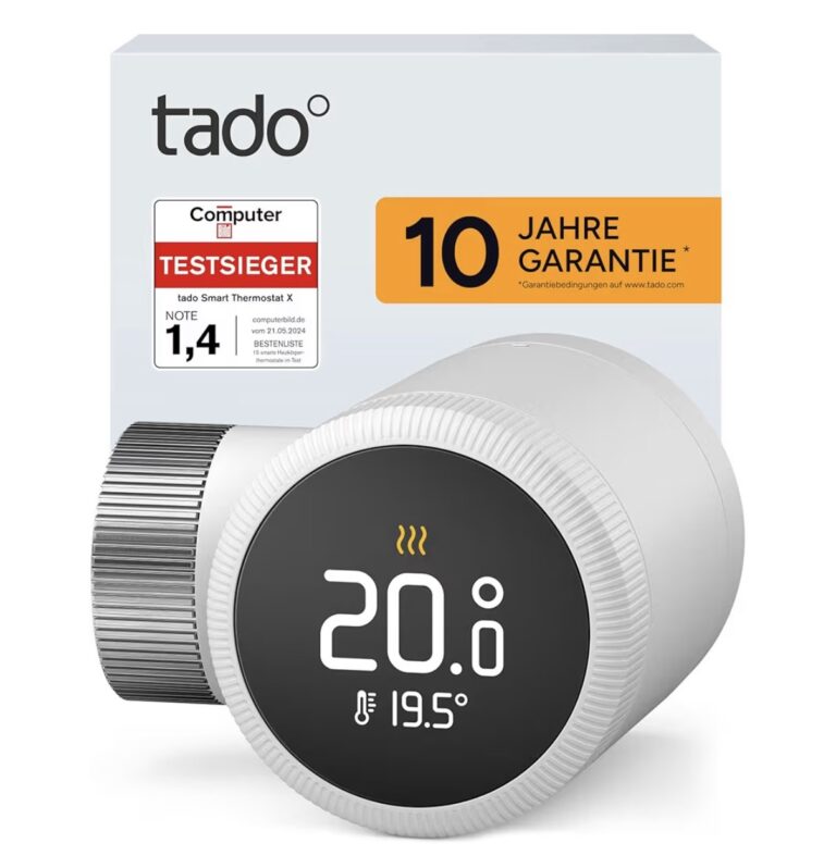 tado° Heizkörper-Thermostat: Die Rettung für Mieter bei hohen Heizkosten