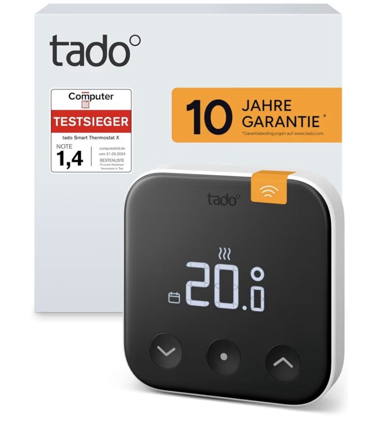 tado° Funk-Temperatursensor: Nie wieder kalte Füße auf dem Sofa